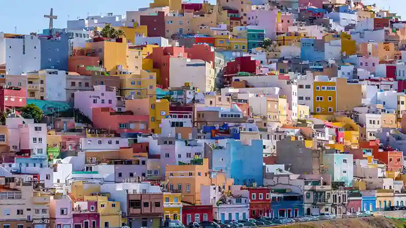 Una vista icónica de La Palma