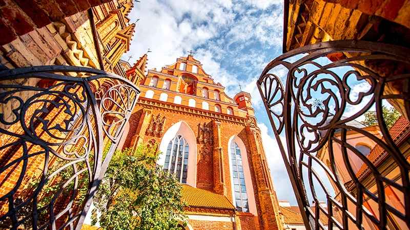 An iconic view of Lithuania