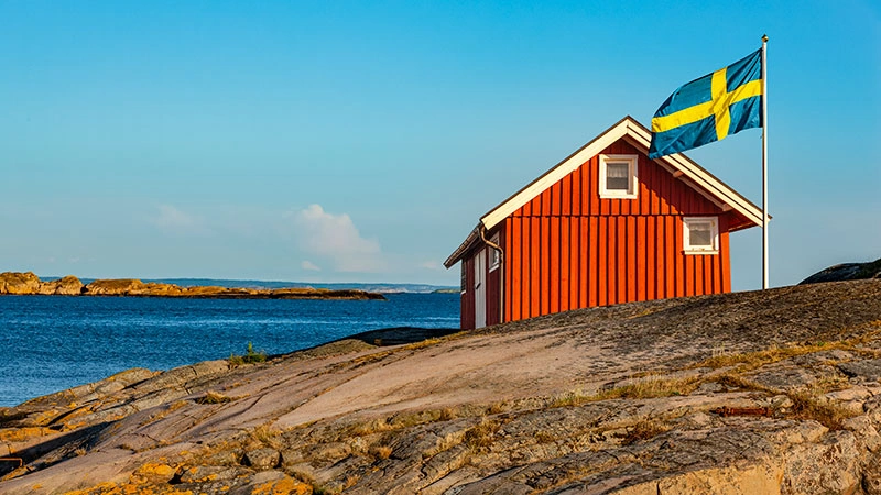 Ein ikonischer Blick auf Schweden