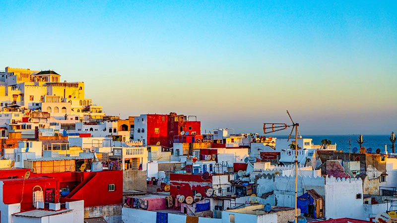 An iconic view of Tangier