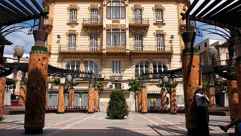 Une vue emblématique de Melilla