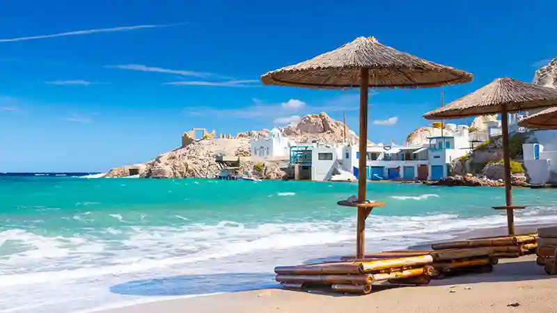 An iconic view of Milos