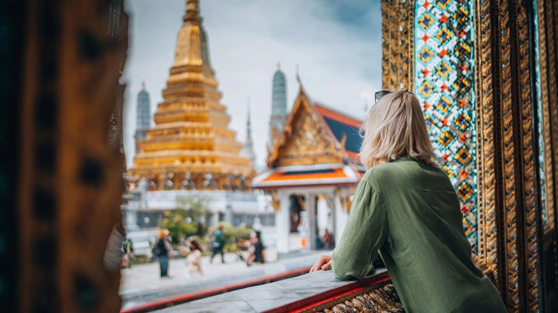 Een iconisch uitzicht op Thailand