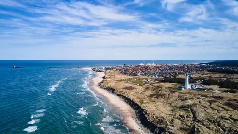 Vue emblématique de Hirtshals