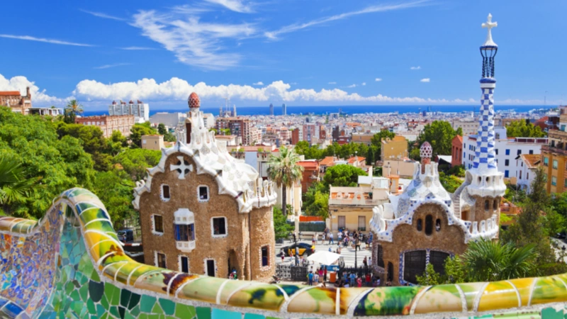 Μια εμβληματική θέα της Βαρκελώνης