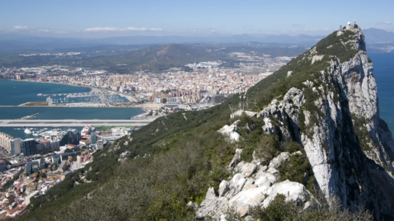 Een iconisch uitzicht van Algeciras