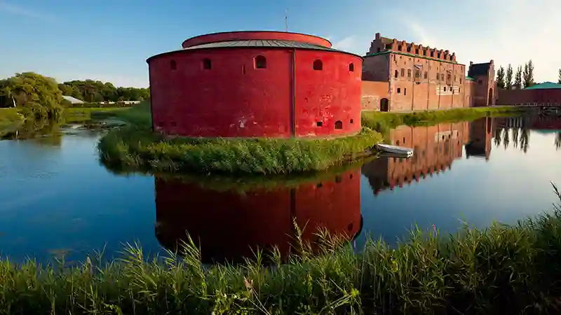 Een iconisch uitzicht van Malmö