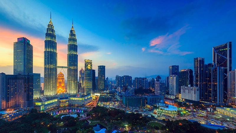 An iconic view of Malaysia