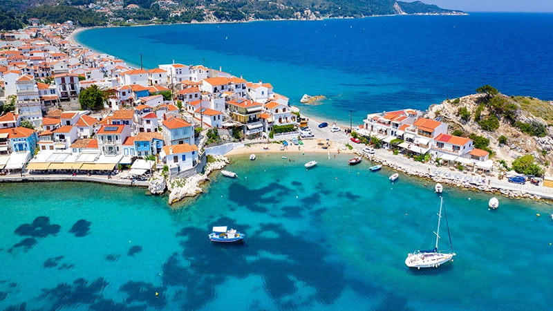 Une vue emblématique de Samos