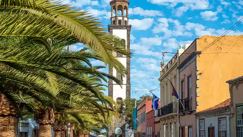 Una vista icónica de Santa Cruz